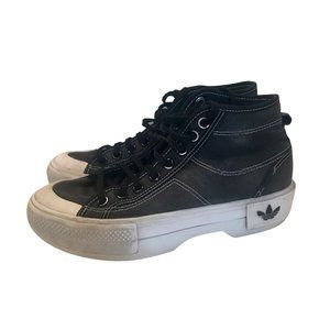 Adidas Women's GZ8857 Size 8 Nizza Trek Black Shoes Sneakers Boots